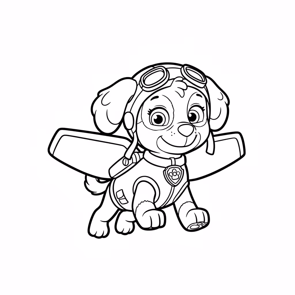 Picture of a printable coloring page showing Gardening, level easy