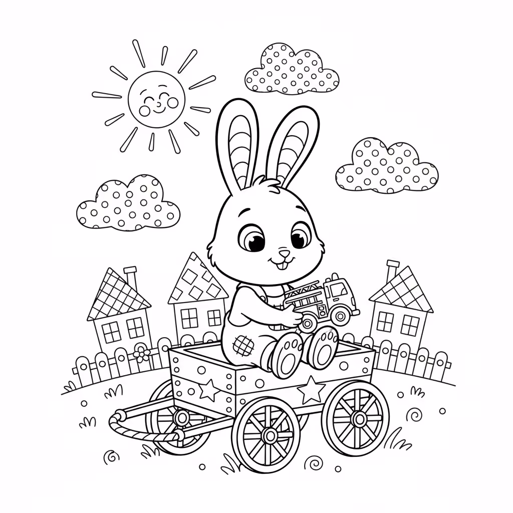 coloriage pour enfant à télécharger, niveau intermédiaire.