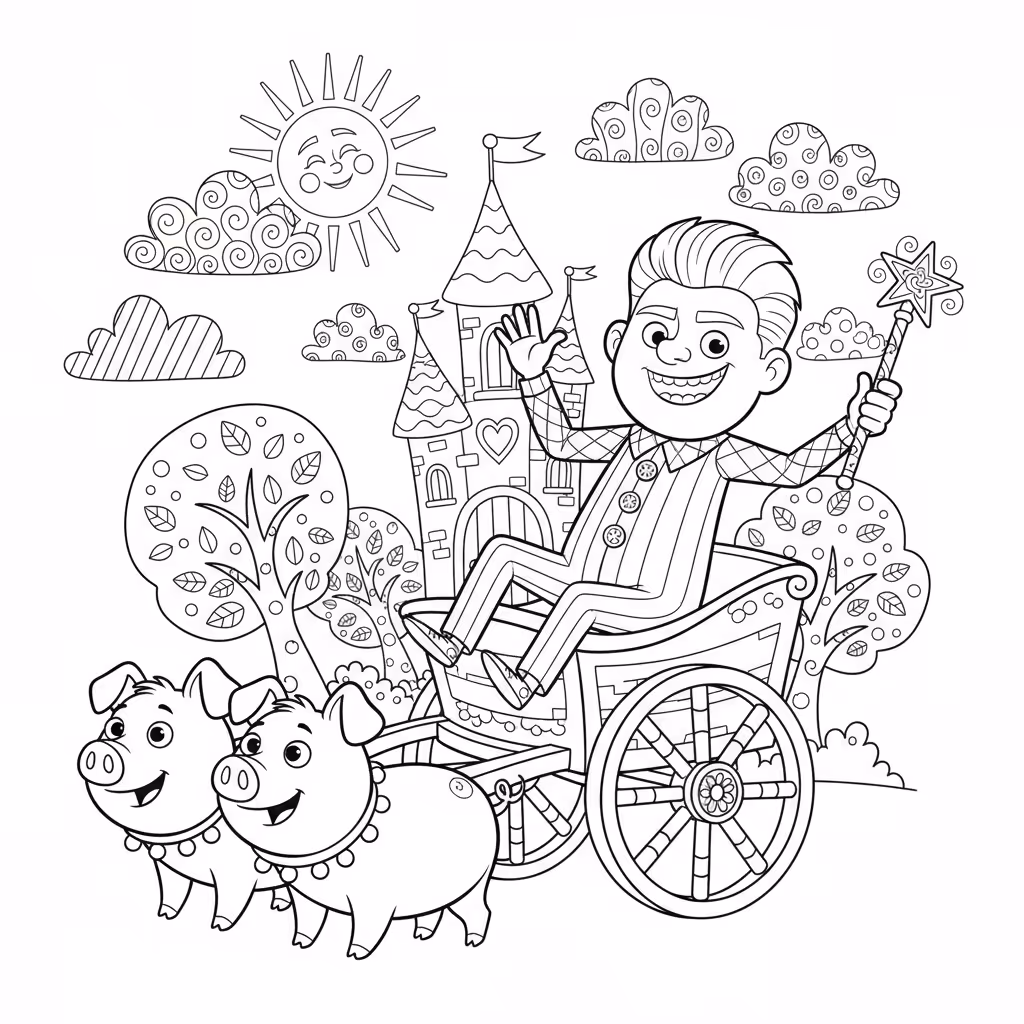 coloriage pour enfant à télécharger, niveau intermédiaire.