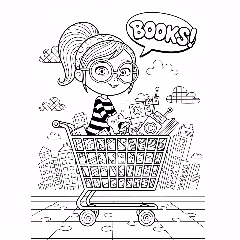 coloriage pour enfant à télécharger, niveau intermédiaire.