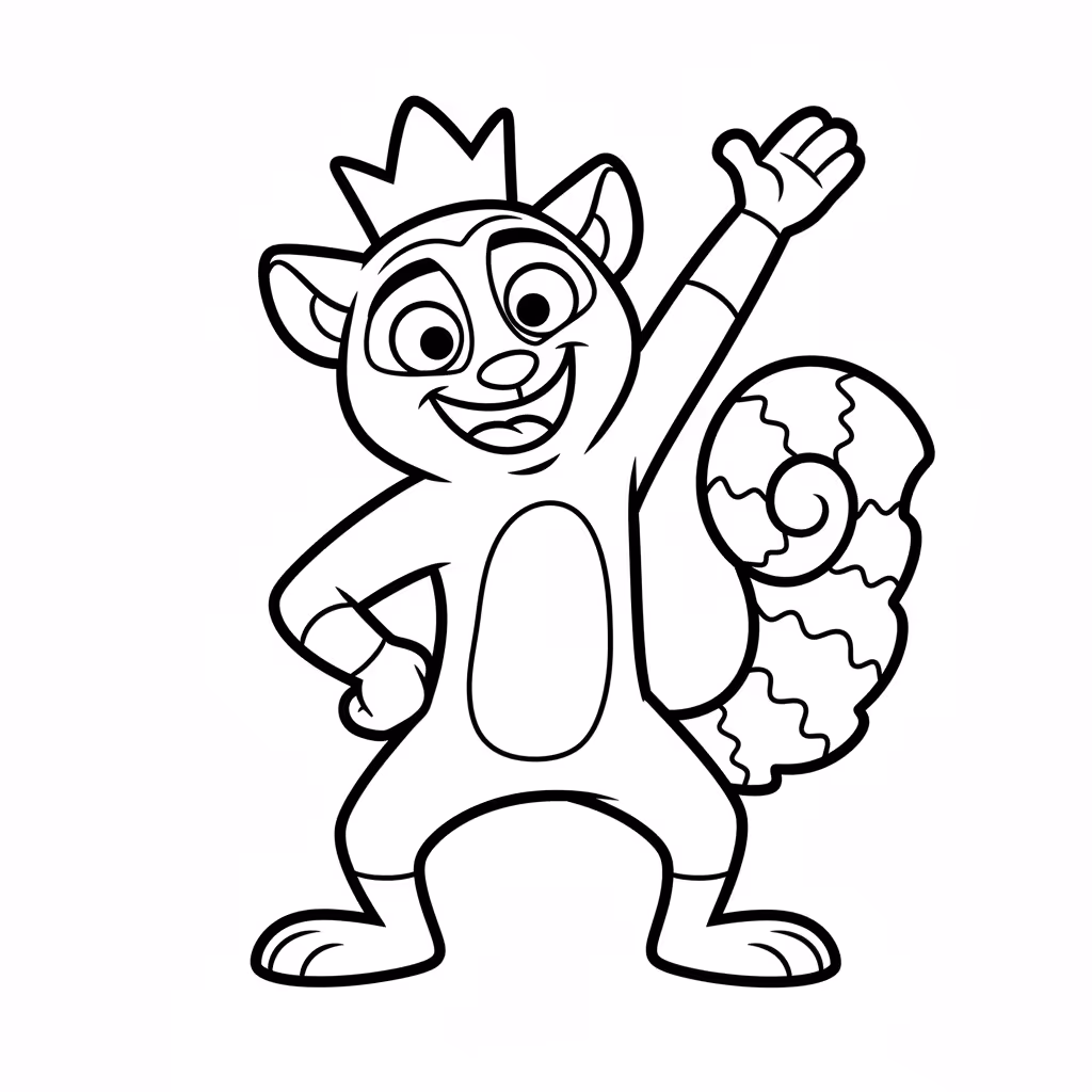 Picture of a printable coloring page showing Gardening, level easy