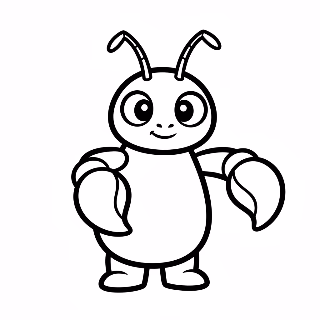 Picture of a printable coloring page showing Gardening, level easy