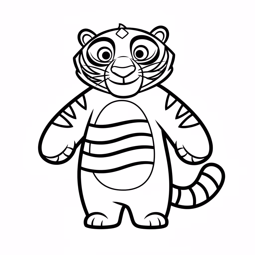 Picture of a printable coloring page showing Gardening, level easy