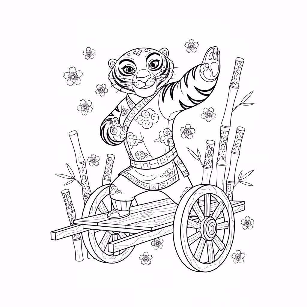 coloriage pour enfant à télécharger, niveau intermédiaire.