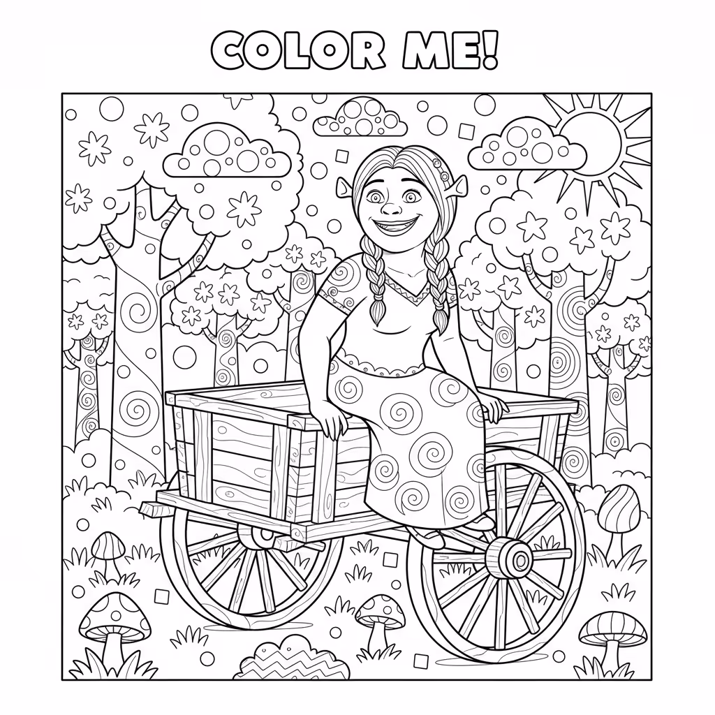 coloriage pour enfant à télécharger, niveau intermédiaire.