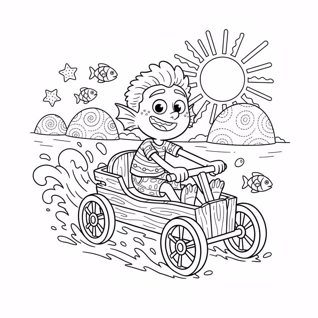 coloriage pour enfant à télécharger, niveau intermédiaire.