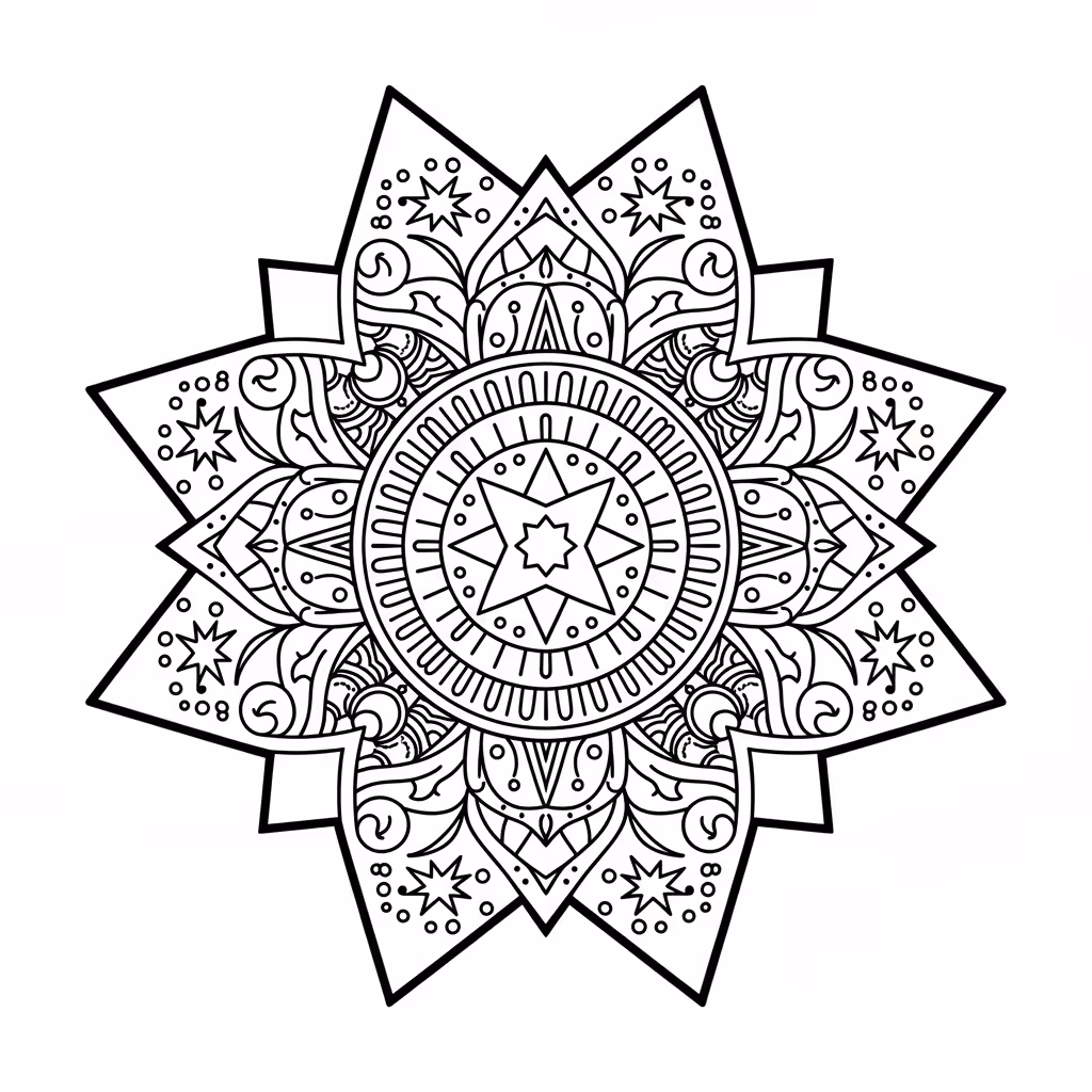 coloriage pour enfant à télécharger, niveau intermédiaire.