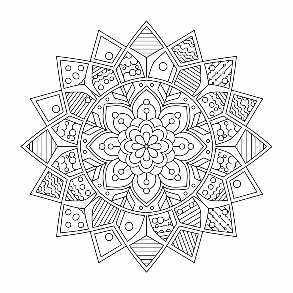 coloriage pour enfant à télécharger, niveau intermédiaire.