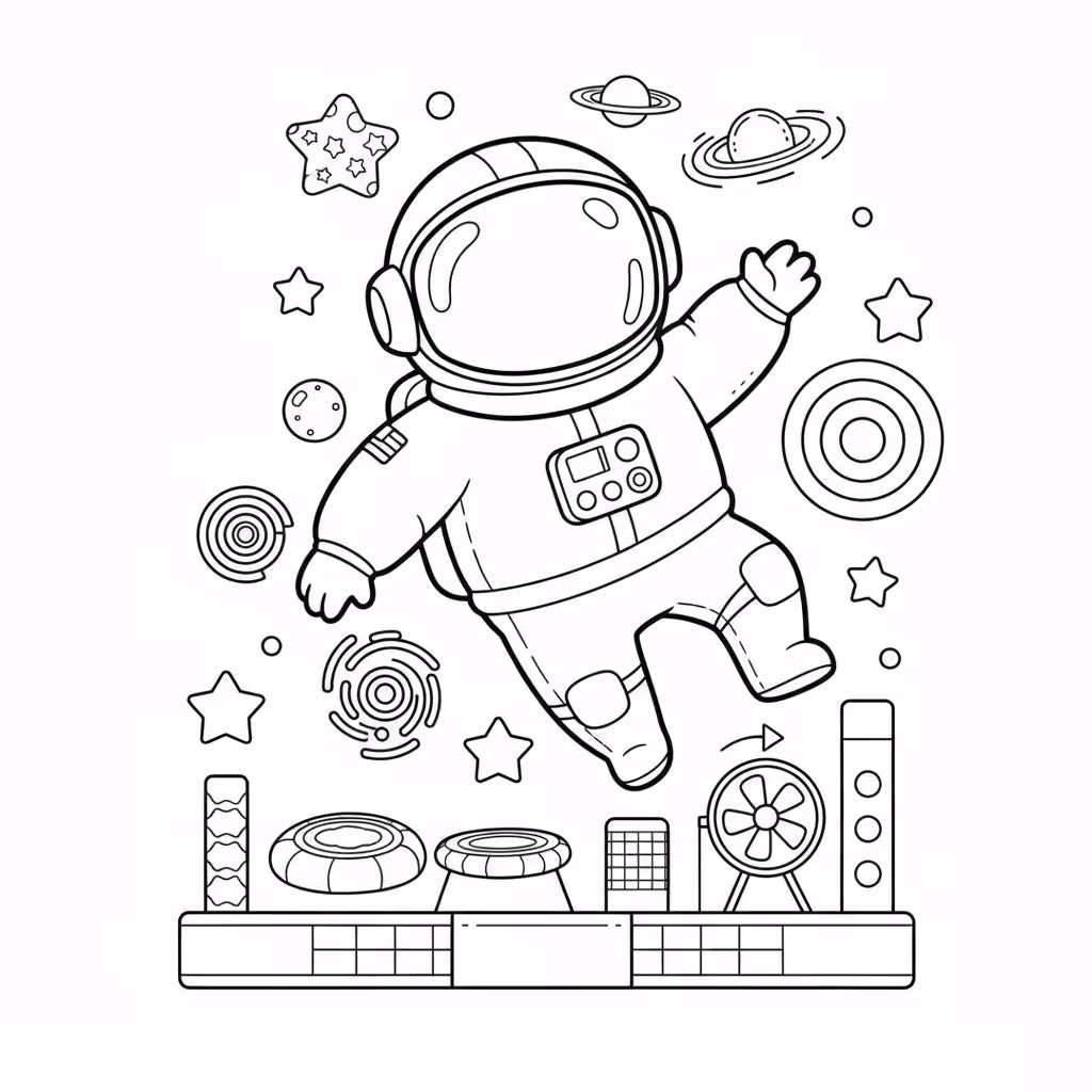 coloriage pour enfant à télécharger, niveau intermédiaire.