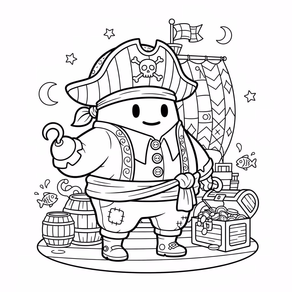coloriage pour enfant à télécharger, niveau intermédiaire.