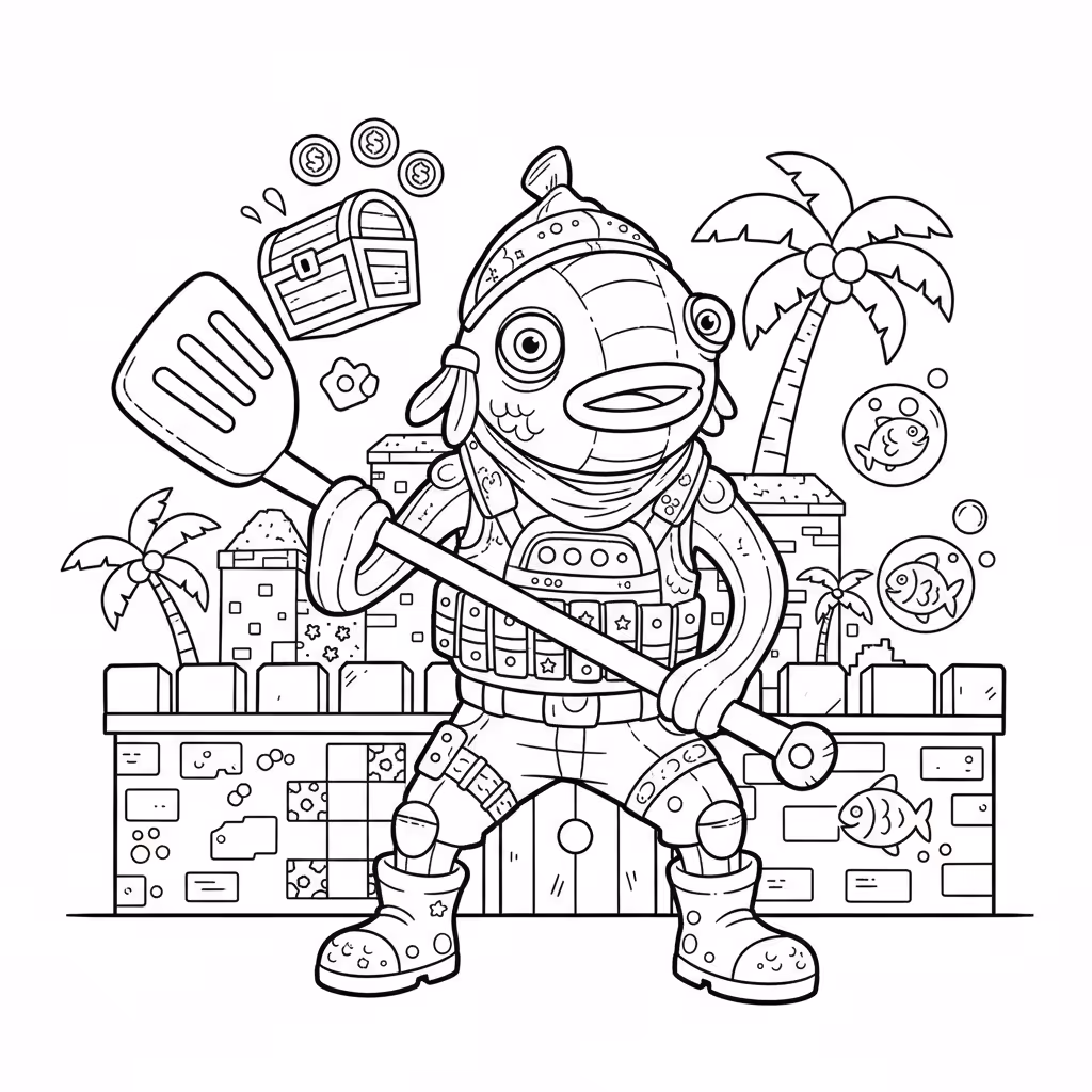 coloriage pour enfant à télécharger, niveau intermédiaire.