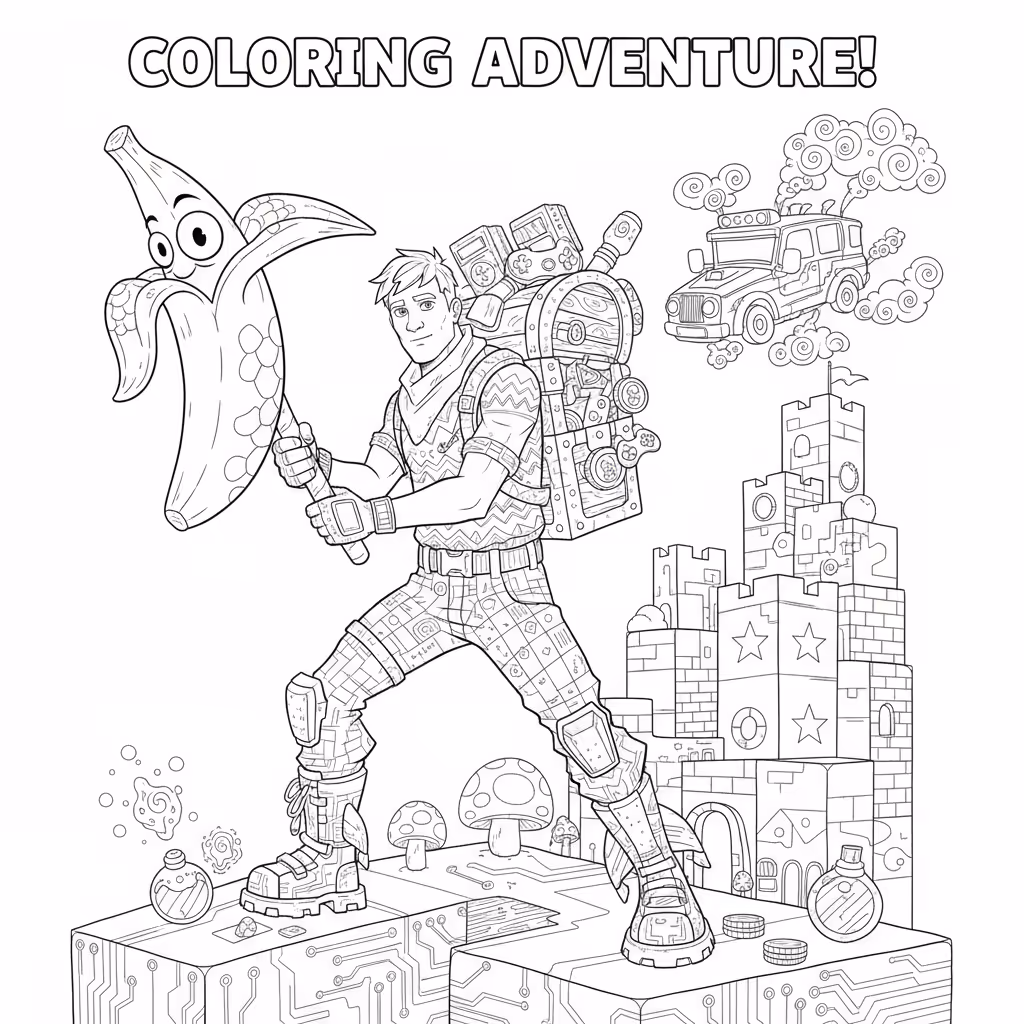coloriage pour enfant à télécharger, niveau facile.coloriage pour enfant à télécharger, niveau difficile.