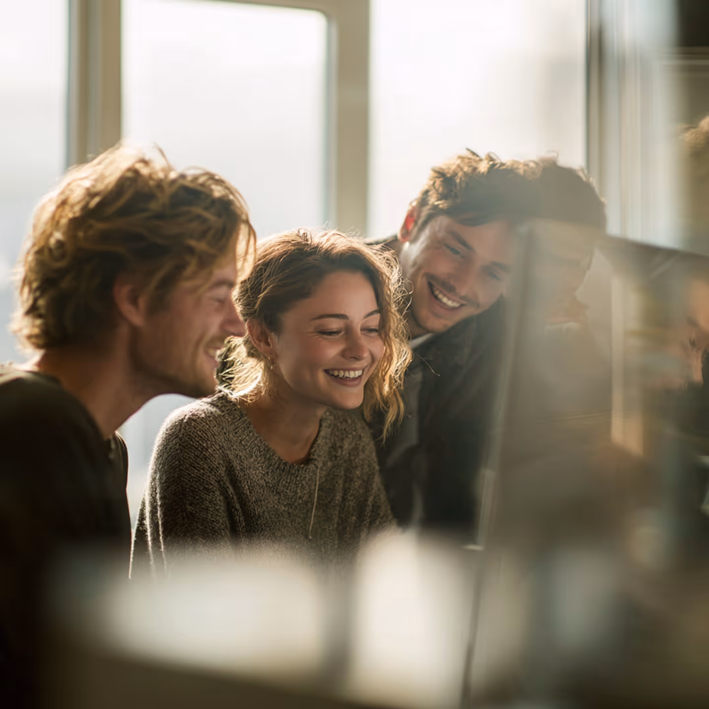 Photo - People Looking At The Computer Screen