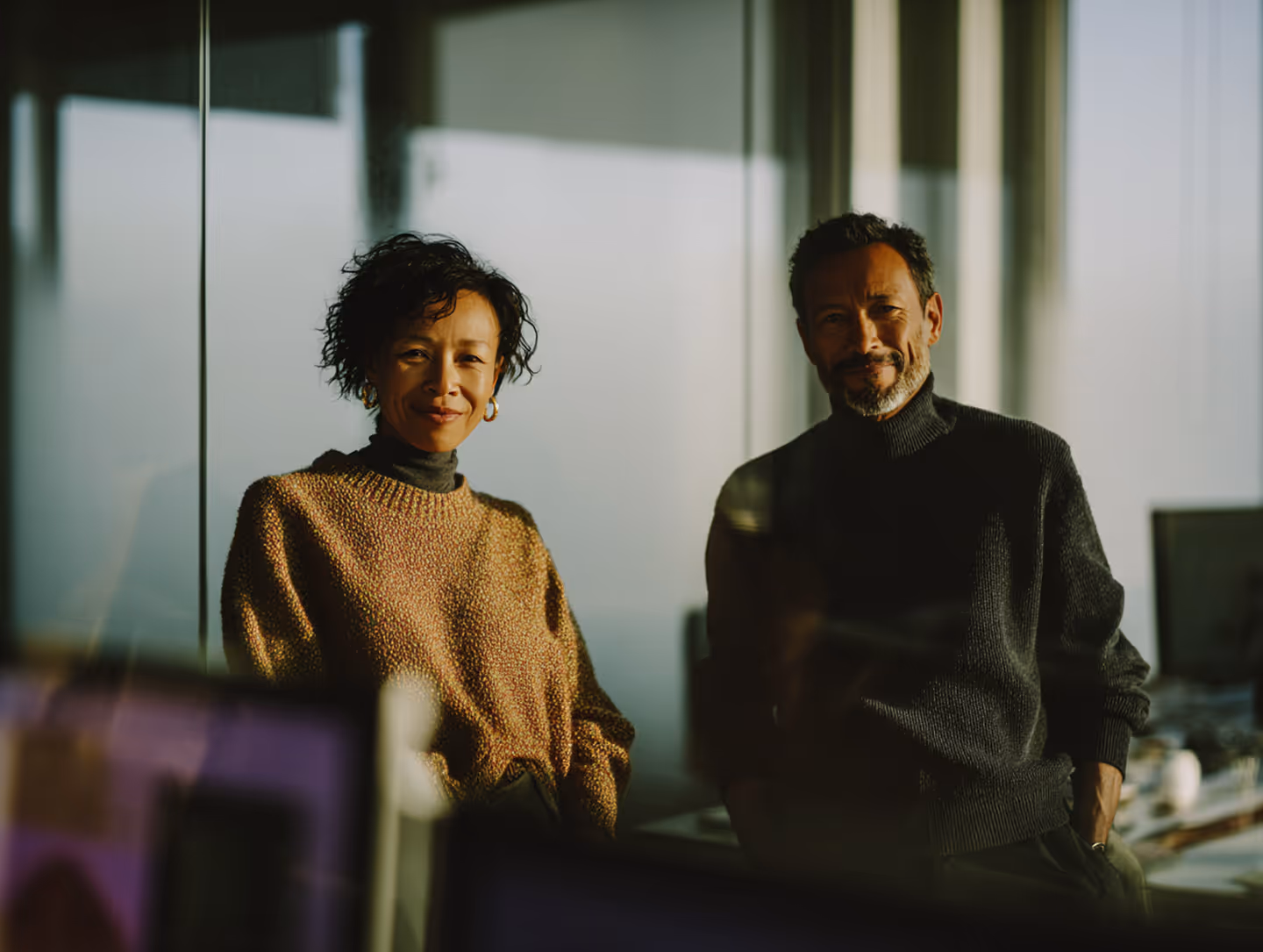 Photo - Two People At Office