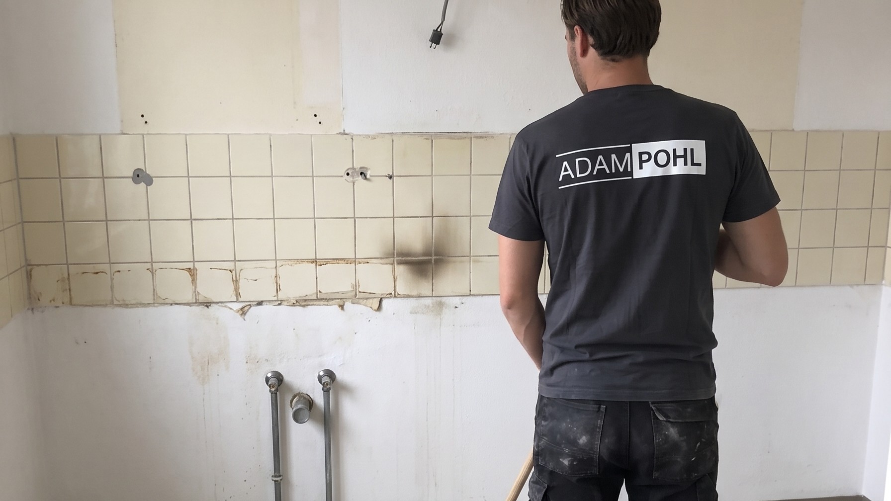 Besenreine Endreinigung einer Küche vor der Wohnungsübergabe durch Adam Pohl