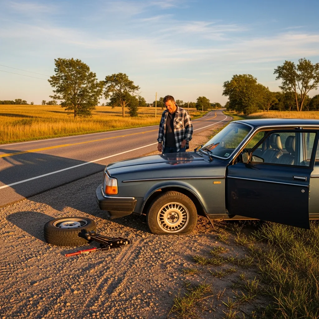 Flat Tire Emergency? Expert Help from Stonehouse Fuel & Service image