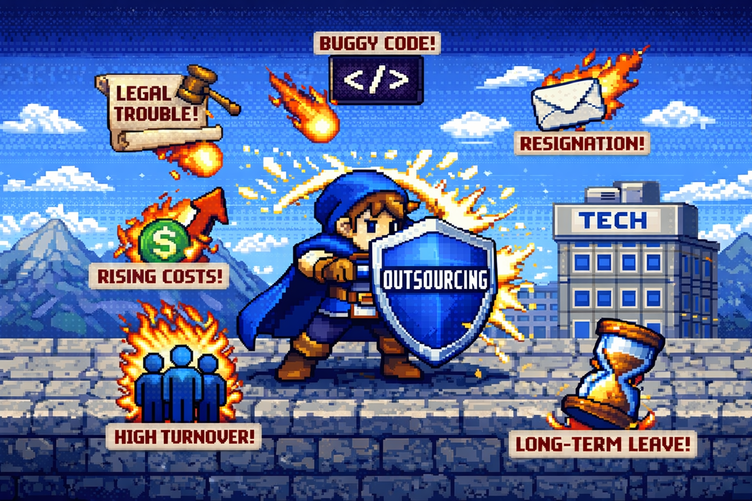 Employment Risks in the Tech Industry: Can Outsourcing Reduce Your Exposure?