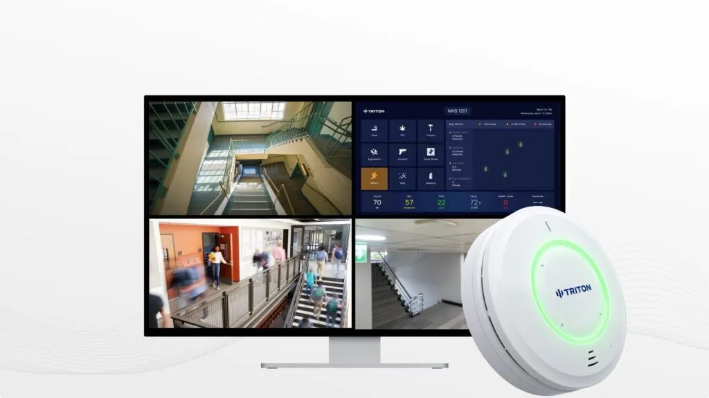 Illustration of HEPA filter trapping air contaminents