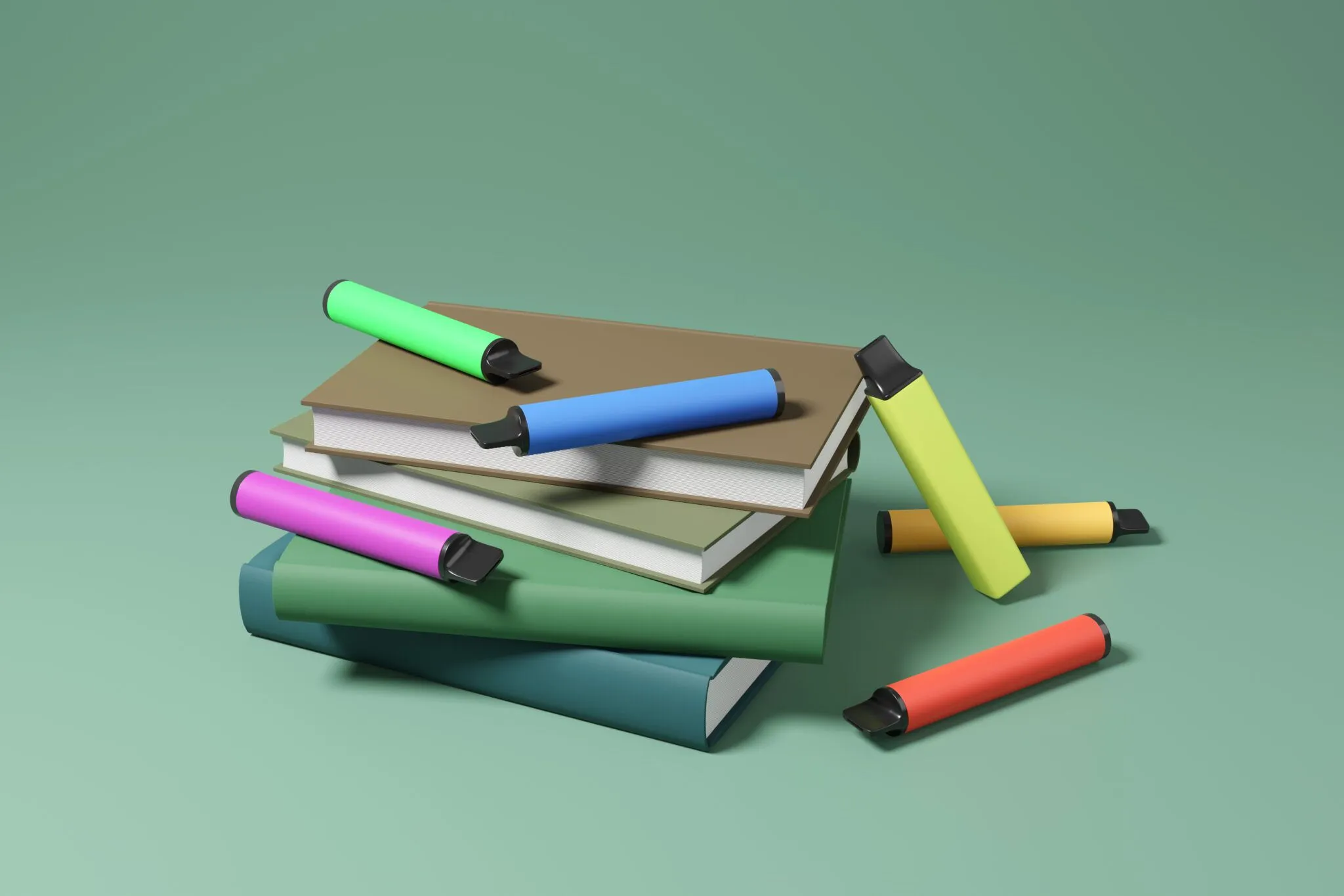 Illustration of HEPA filter trapping air contaminents