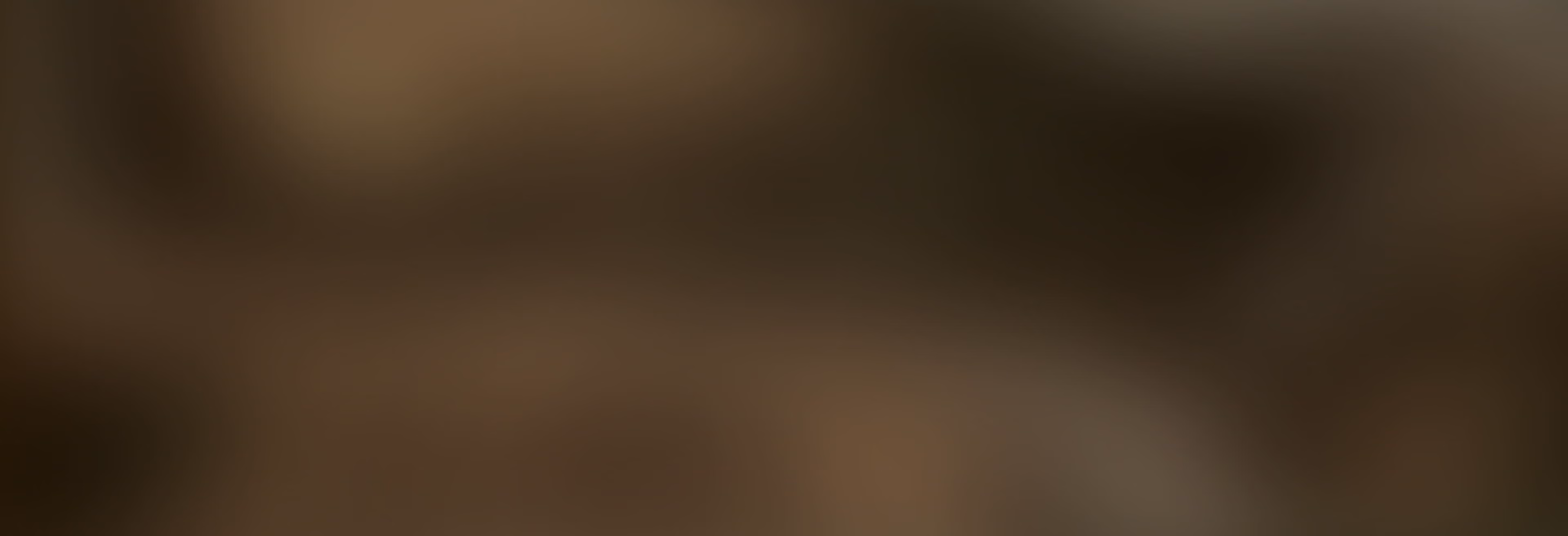 Blurred brown and beige background with indistinct shapes and shadows.