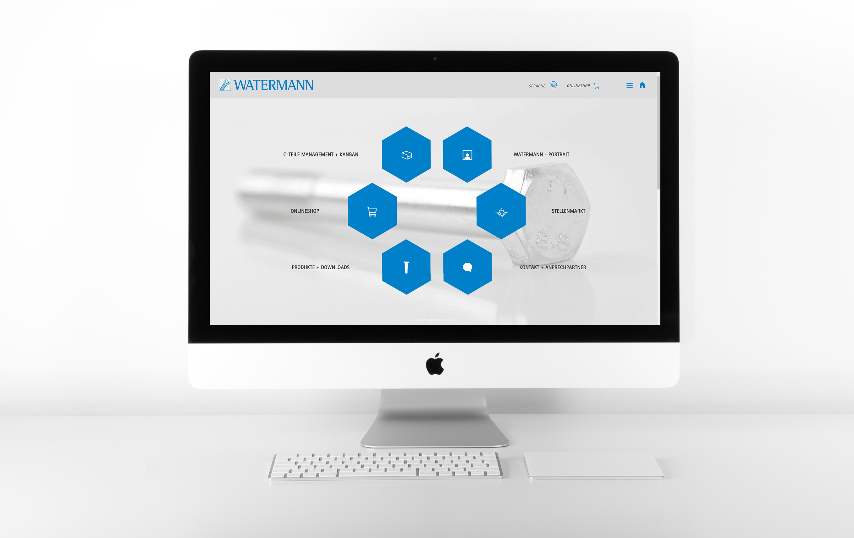 Webdesign, Corporate Design für einen Händler aus Dortmund