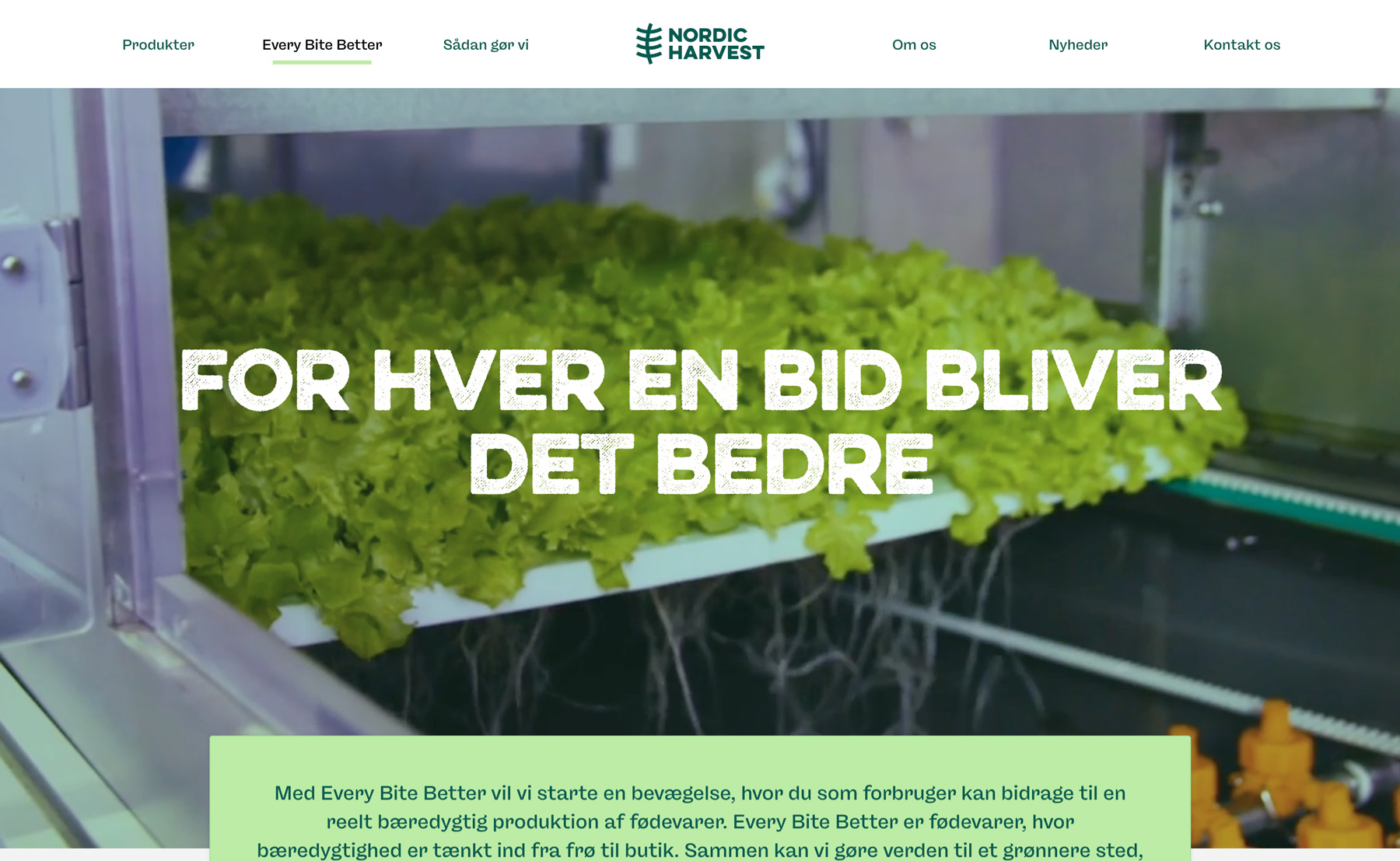the nordic harvest design of every bit better