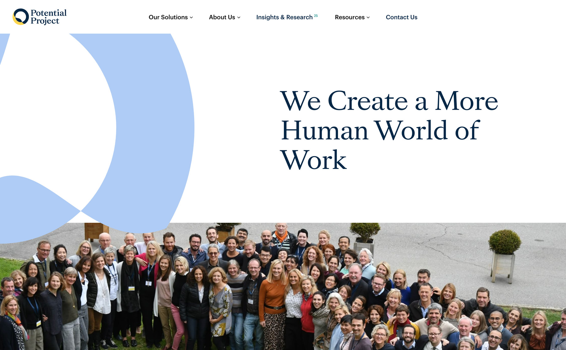 he picture shows the new design of the website