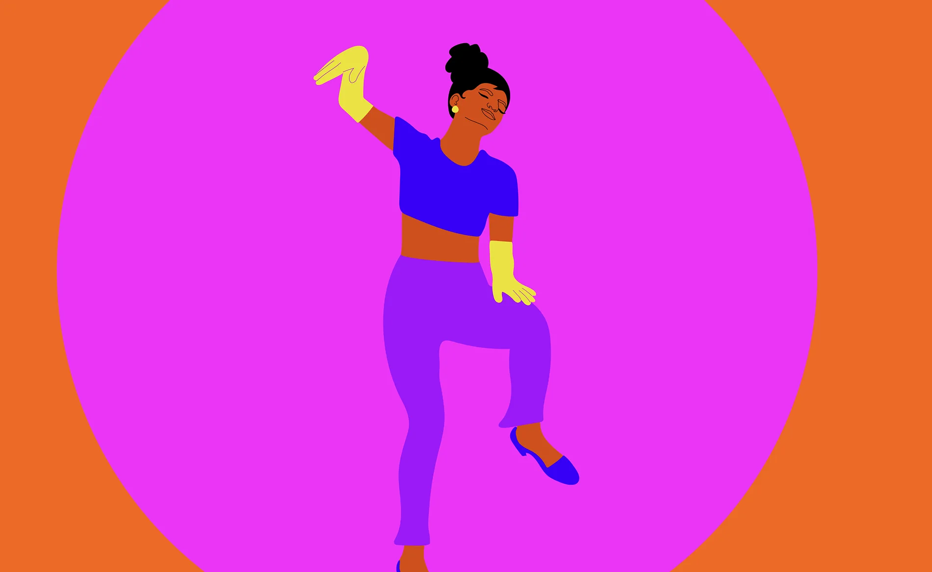 Colorful illustrations of different characters made by Aurélia Studio.