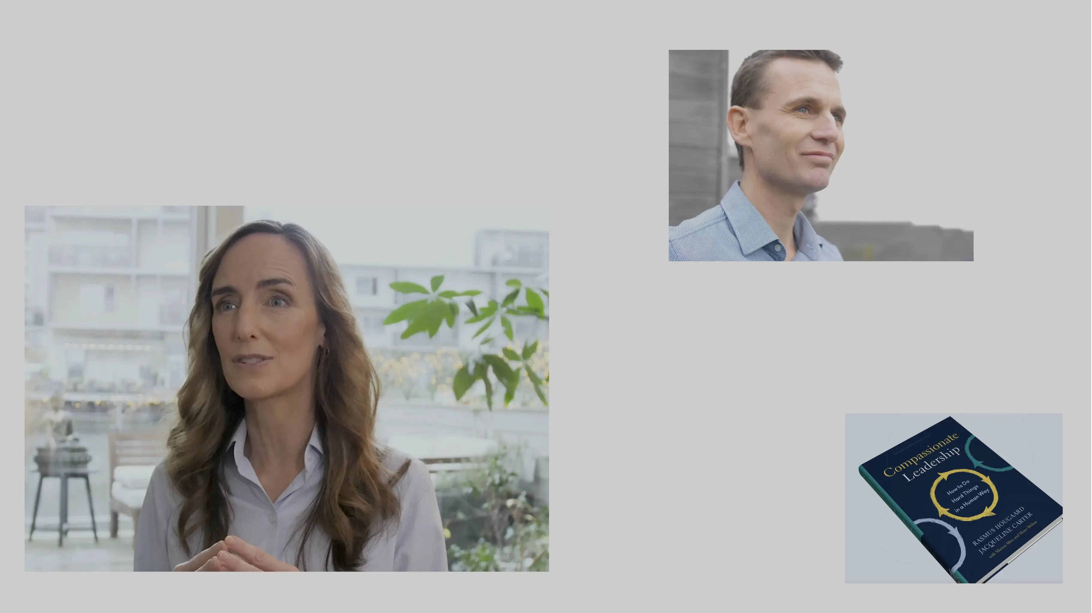 The book cover of Compassionate Leadership – How to Do Hard Things in a Human Way