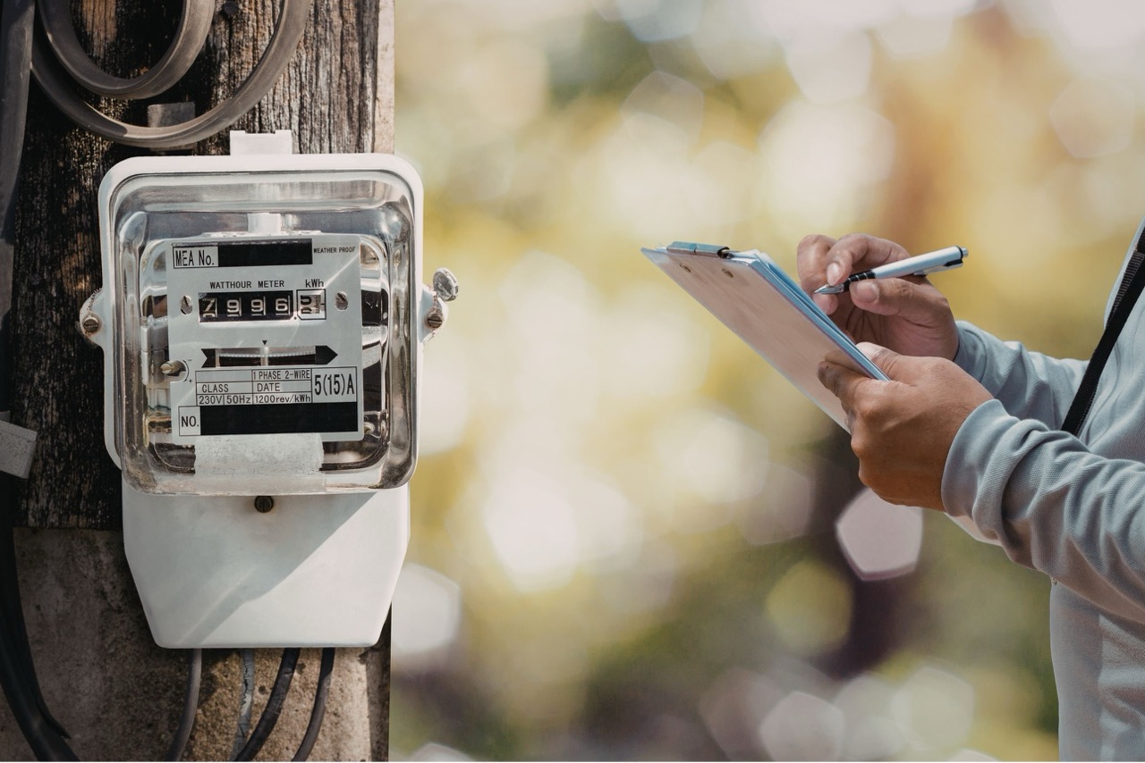 Utility meter reading