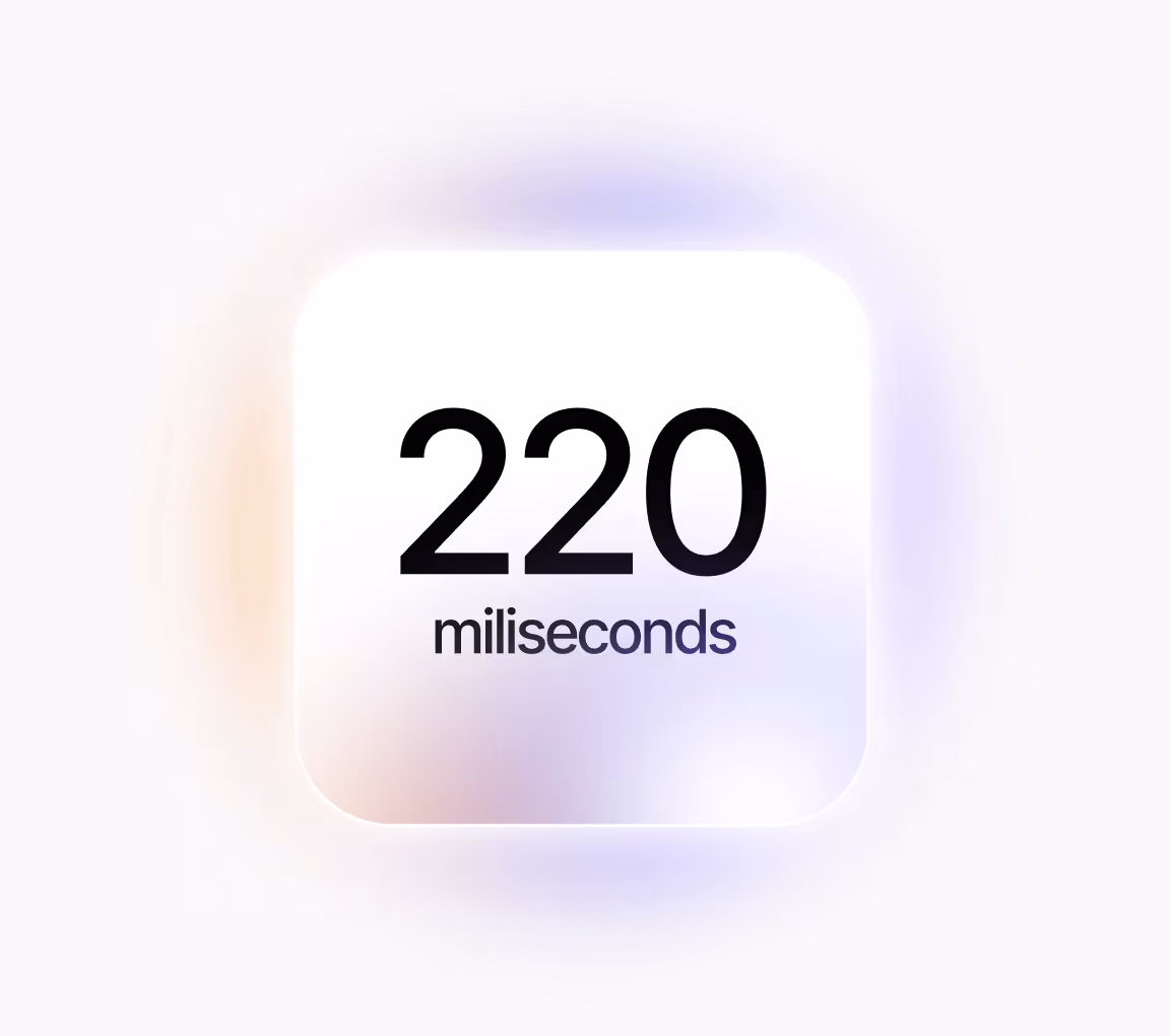 Industry Leading Latency - CloudWhisper - Webflow Template | BRIX Templates