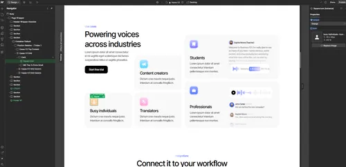 Graphics and Icons - CloudWhisper - Webflow Template | BRIX Templates