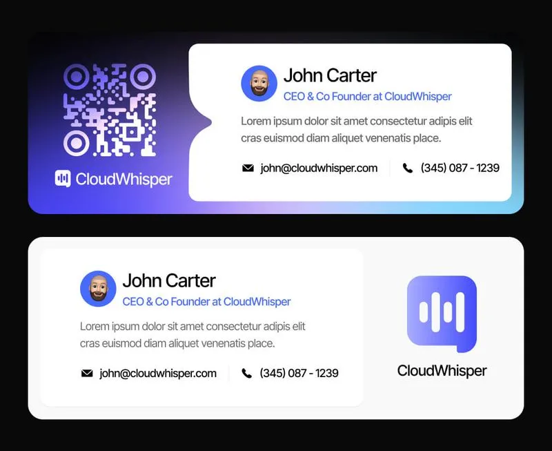 Cloudwhisper - Email Signature Included - Speech To Text App Template