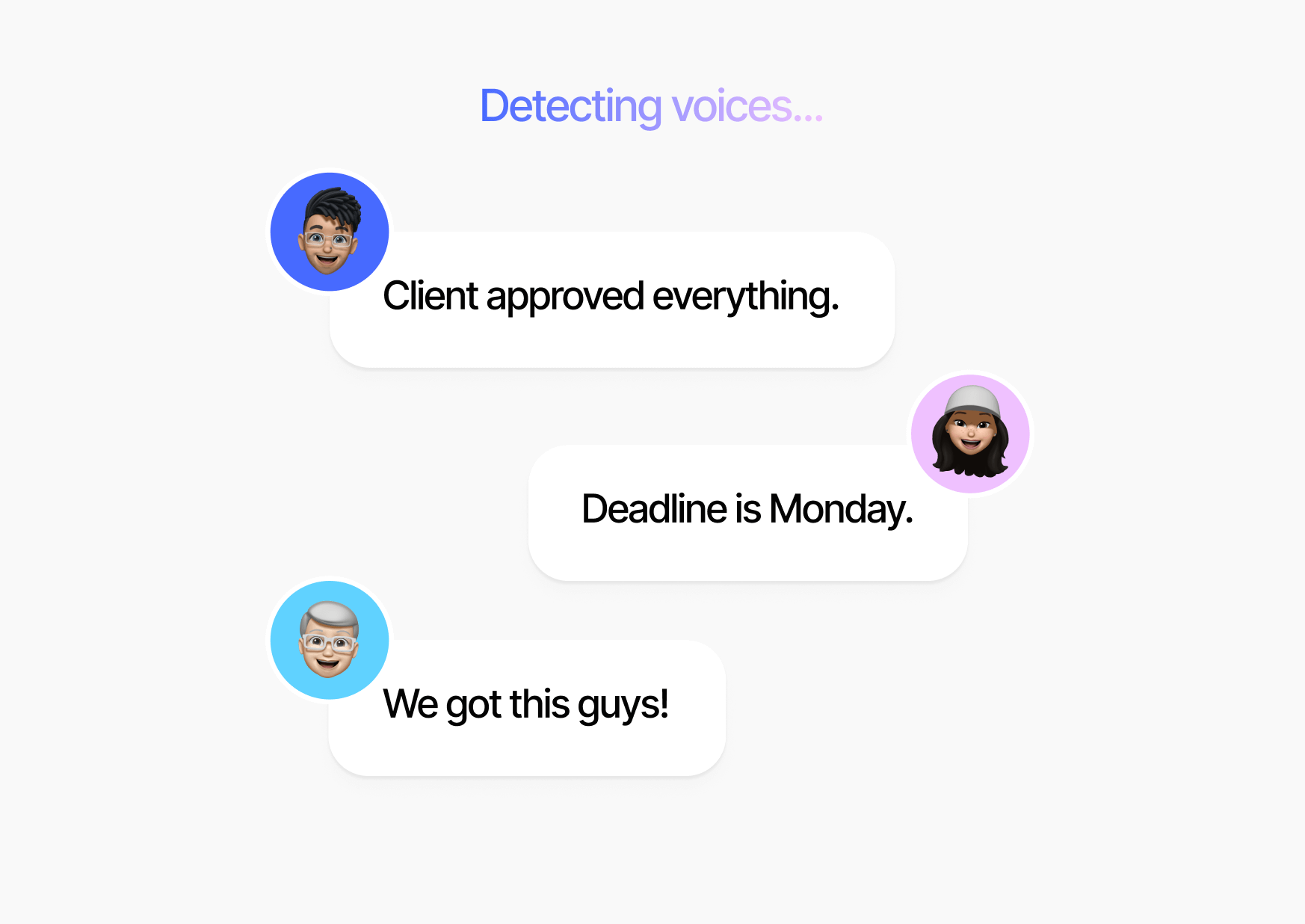 Voice activity detection: The first step in transcriptions