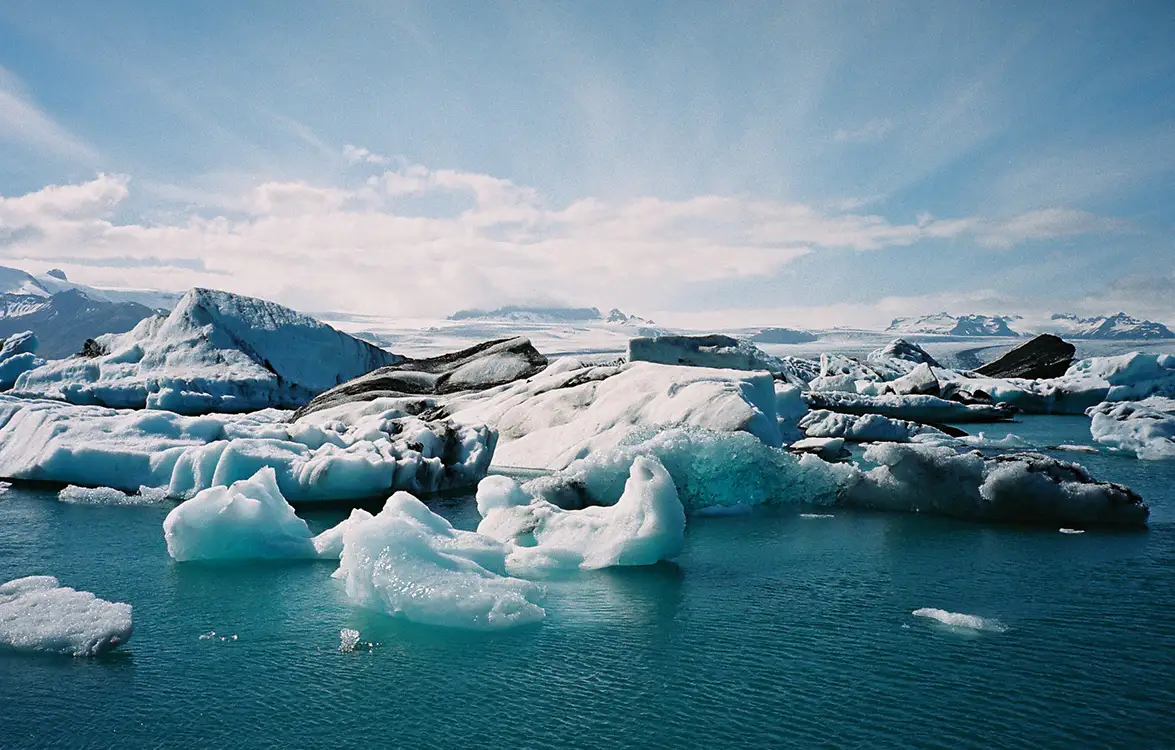 Icelandic landscape.