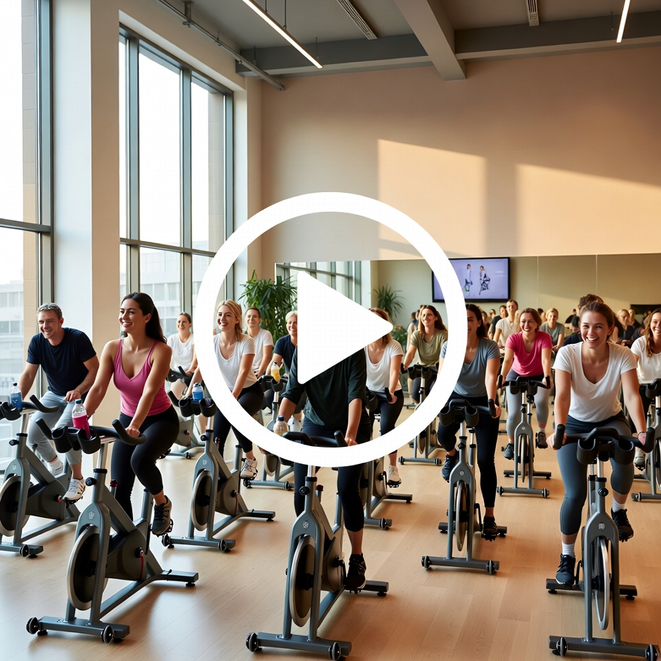 image of group class in action (for a gym)