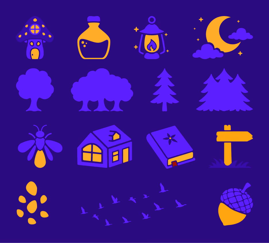 Lantern Grove Studio Brand Icons