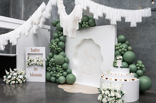 Baby Shower Venue Setup