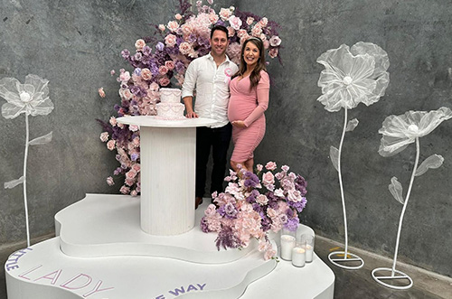 Baby Shower Venue Setup