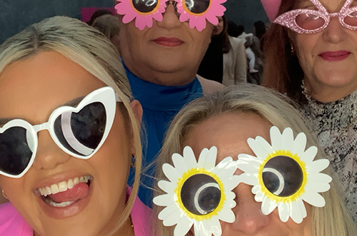 Bridal Shower Venue Setup