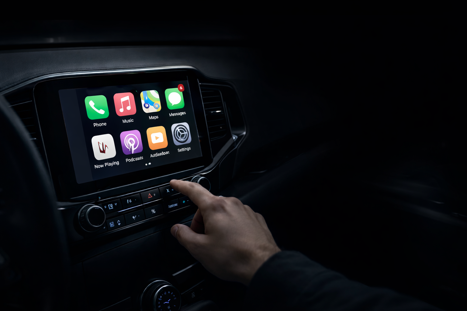 Montaggio autoradio CarPlay e Android Auto su misura