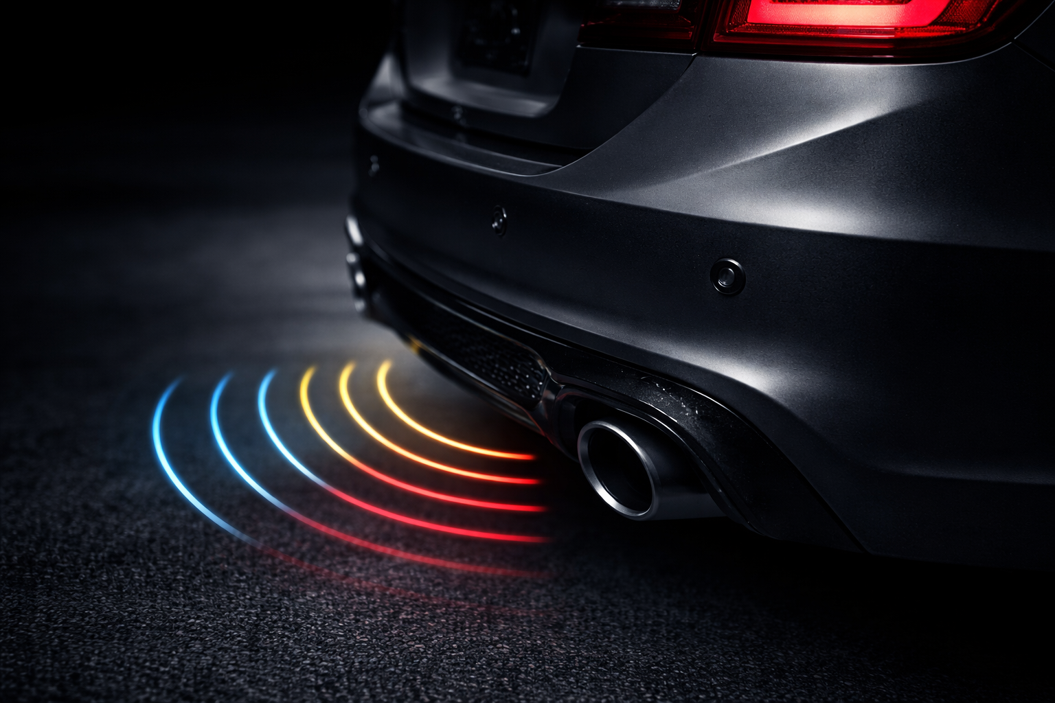 Montaggio dei sensori di parcheggio