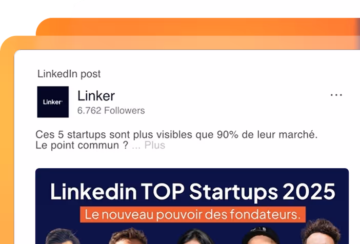 Linker - Agence de création de contenu LinkedIn - nos posts viraux sur LinkedIn