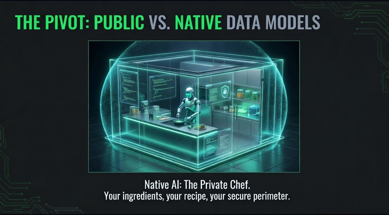 Native Data is like having your Own Personal Chef and only you have access to your proprietary data- your secret sauce - soolsiAI