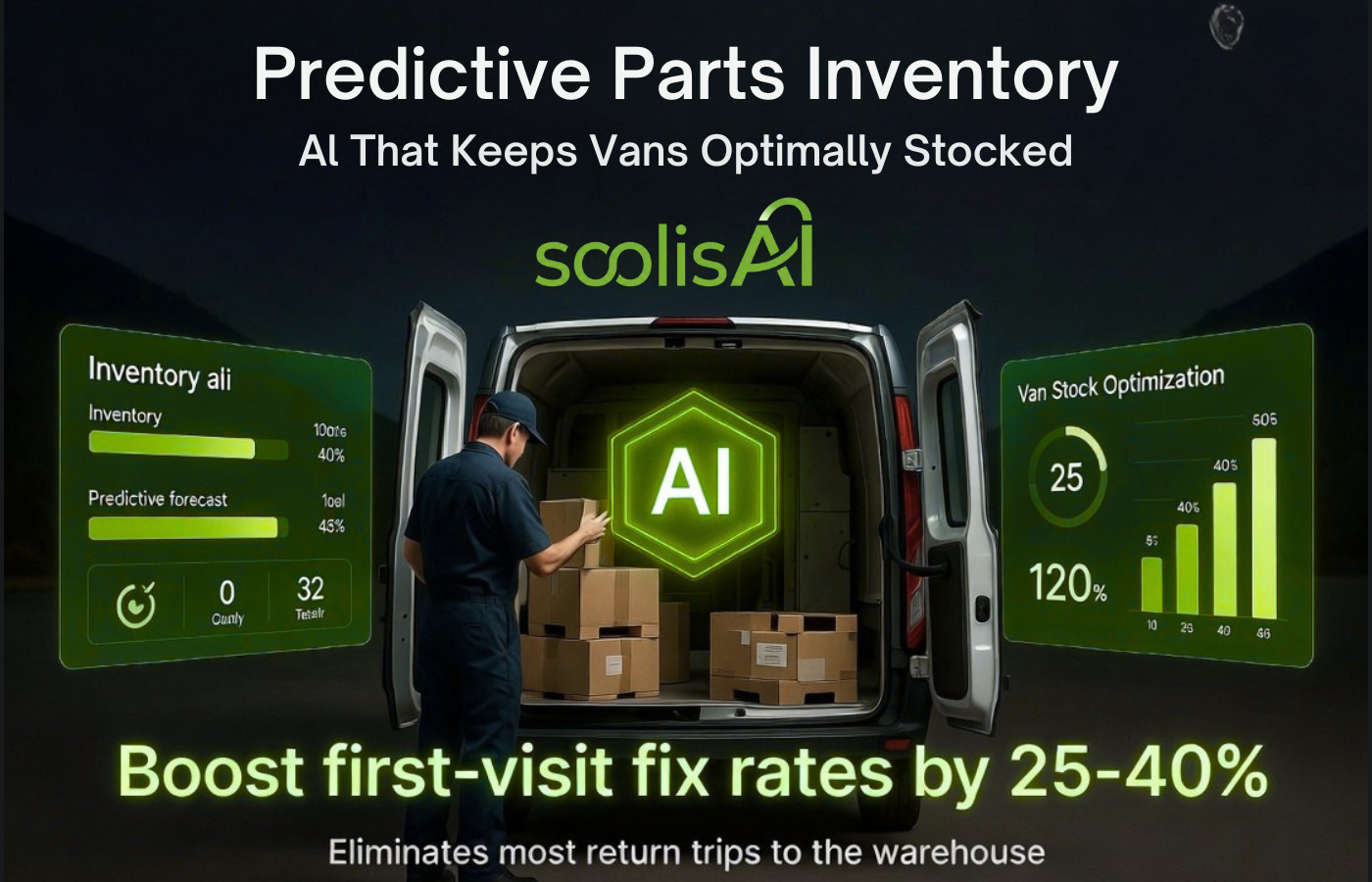 Service Business Predicitive Parts Inventory Application soolisAI