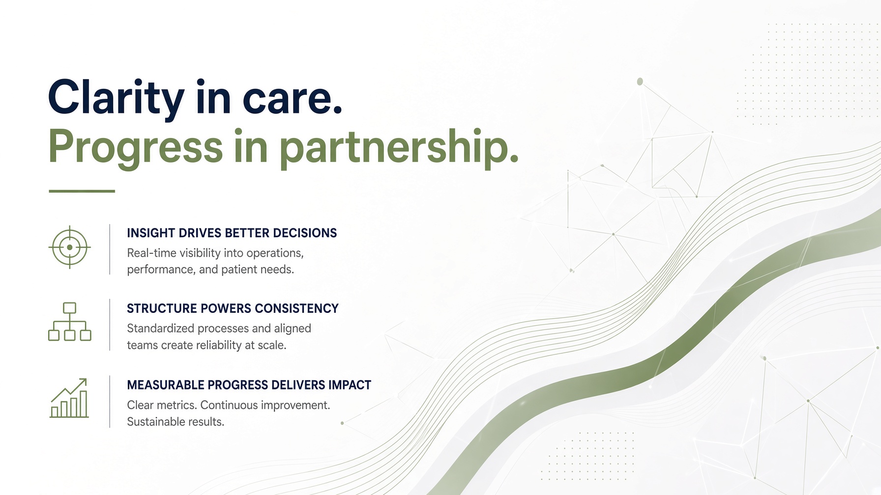 Clarity in Care Progress in Partnership