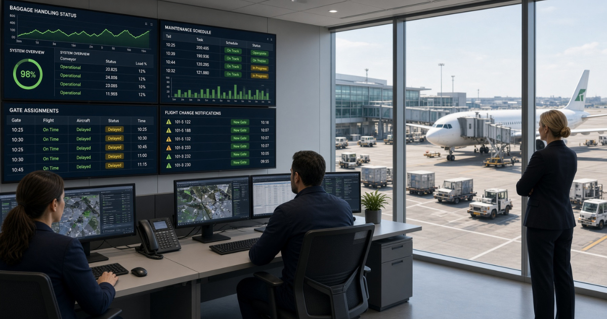 Airports Logistics and Delivery DOSS to Tailored Private AI soolisAI