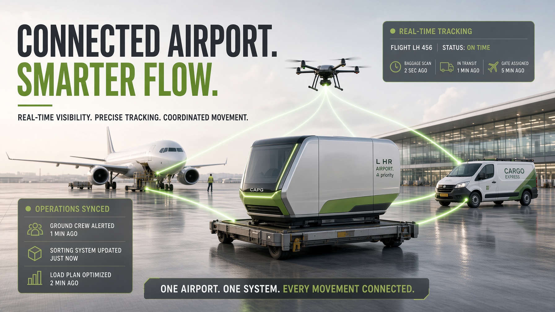 Connected Airports and logsitics for Smarter Flow soolisAI