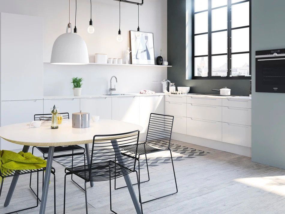 Stemningsbelysning på kjøkken