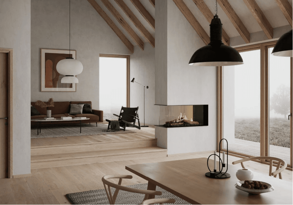 Vedfyring er enkelt, økonomisk og behagelig